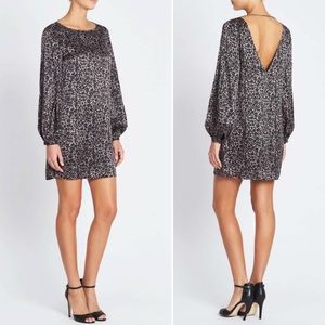 NWT Equipment 100% Silk Leopard Print Dress